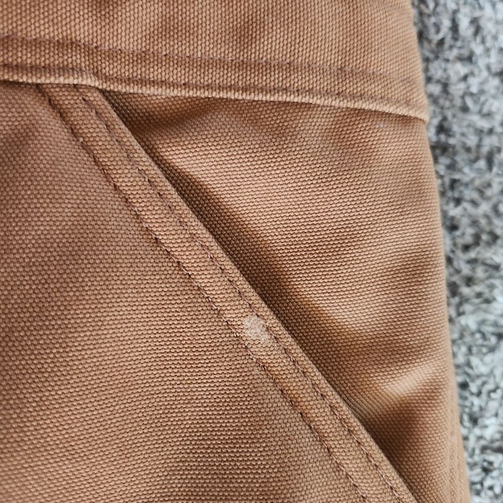 Carhartt Duck Zip-to-waist Biberall Quilt Lined Overall Size 50×30 NWT - Picture 16 of 16